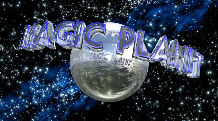 3D model of magic planet logo