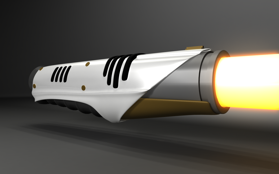 3D model of light saber